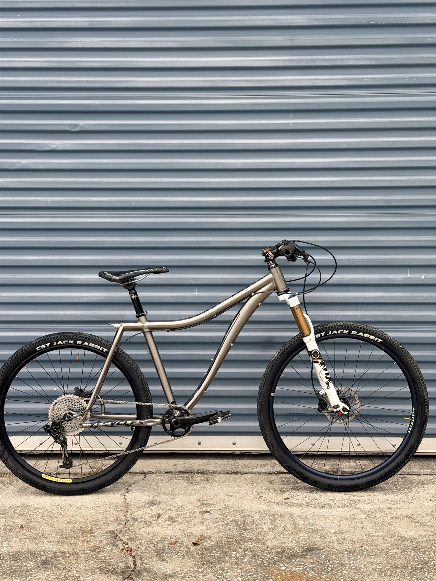 Ti-Cycles Titanium Mountain Bike 27.5/26”
