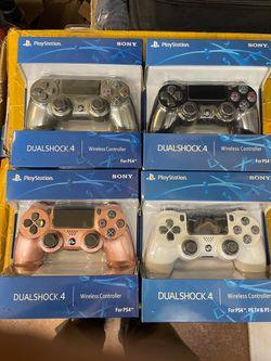 Each PlayStation 4 DualShock wireless controller - official second edition