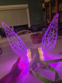 Light-Up LED Fairy Wings Costume Accessory TINKER BELL
