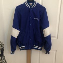 Vintage  University  KENTUCKY  Salem Indiana  THE JACKET FACTORY SNAP UP Jacket SZ. L