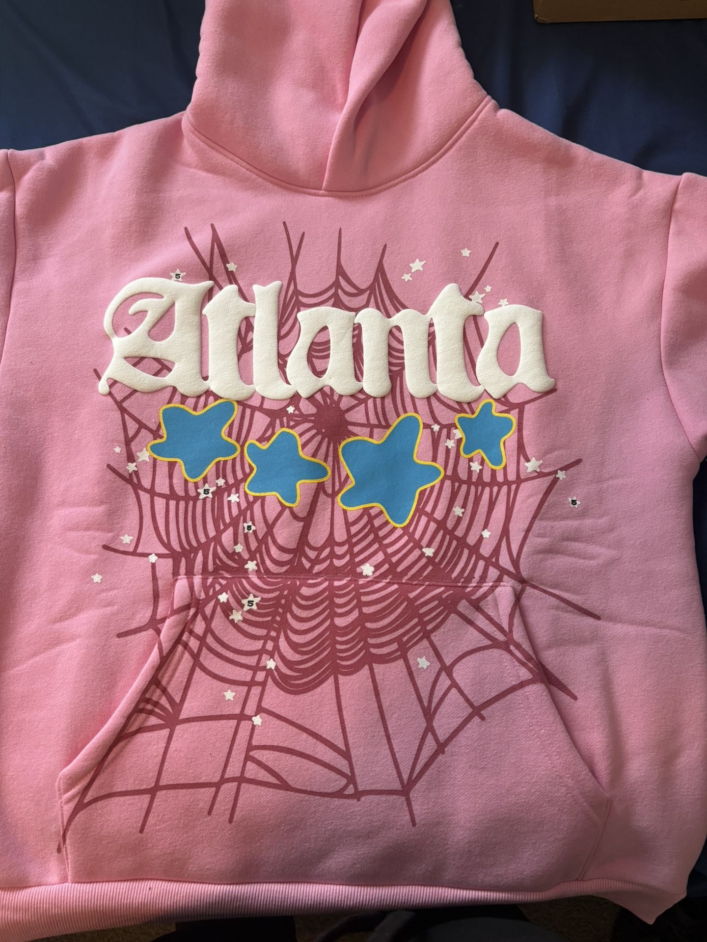 Sp5der Hoodie Pink Atlanta