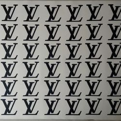 LV Wall Decals Home Decor Luxury Girls Women Beauty