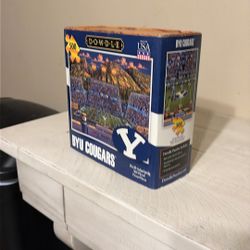 Vintage Puzzle Byu Cougars Football Stadium