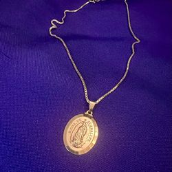 Stainless  Steel  Gold Necklace 