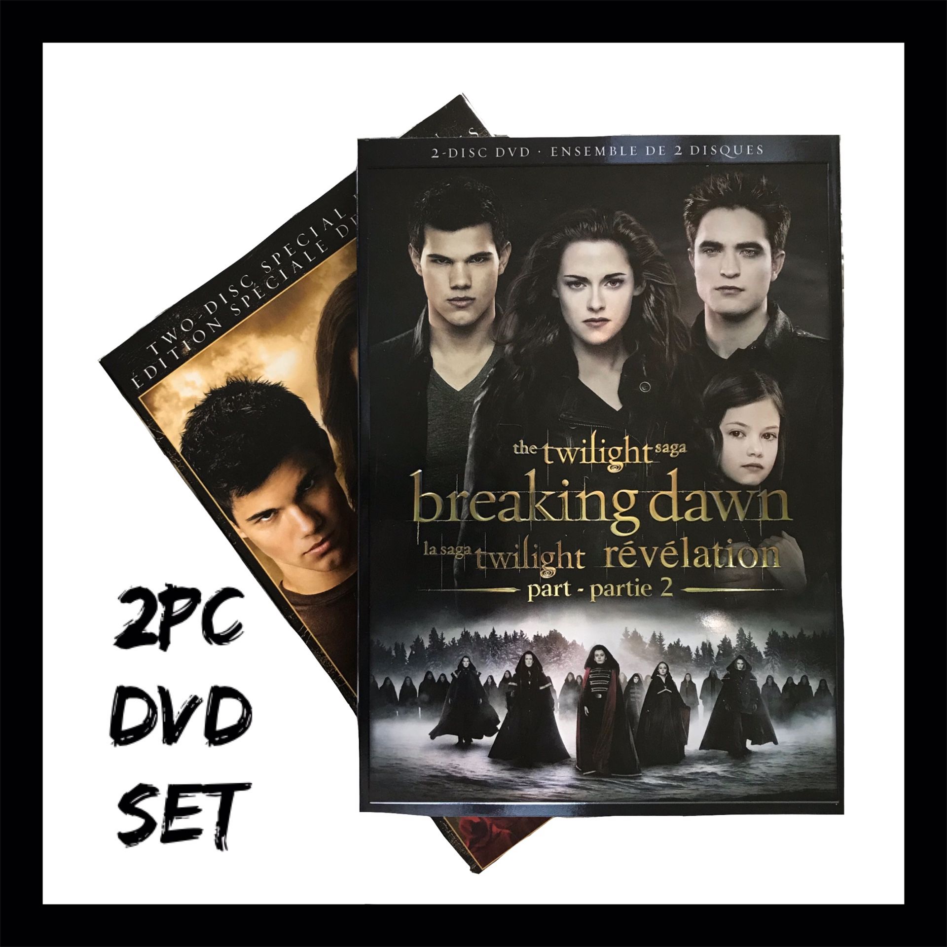 NIB 2Pk The Twilight Saga DVD Set