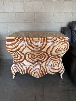 Set Of Two Bombay Style Side Dressers 