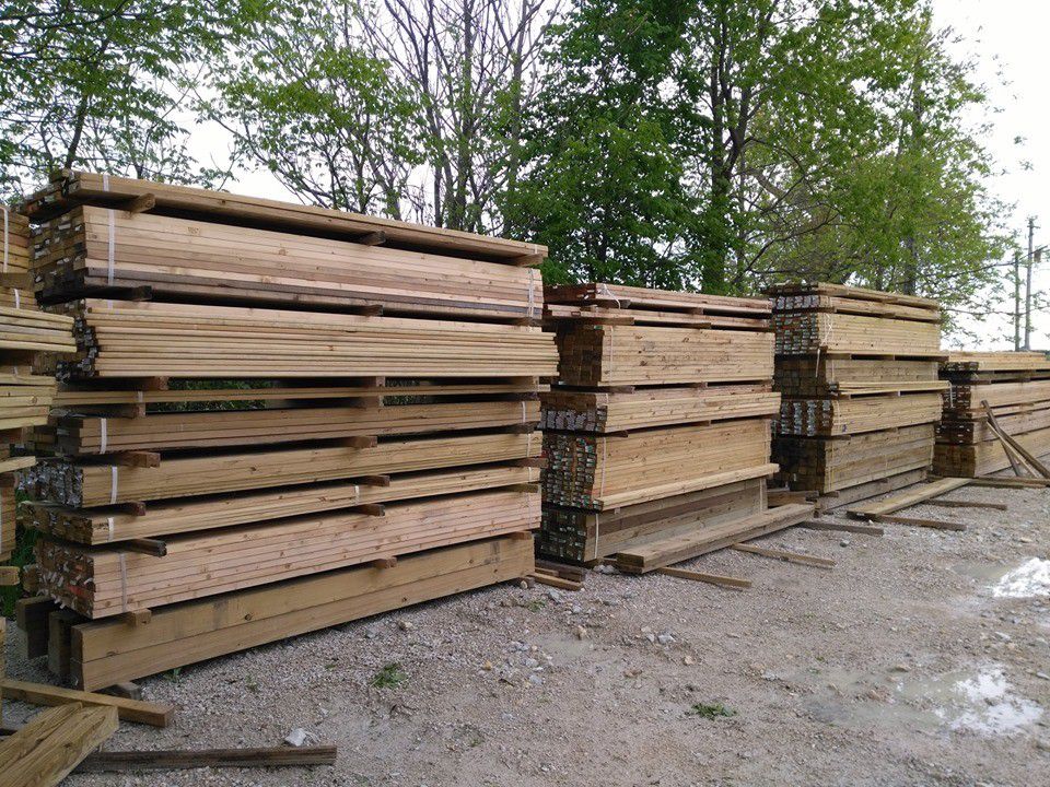 Lumber - regular treated cedar - updated weekly - read ad description