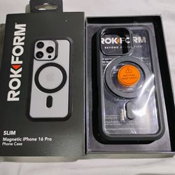 Rokform Clear Magnetic Case For iPhone 16 Pro 