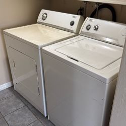 Washer and dryer