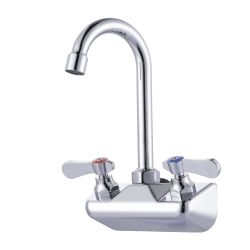Wall Mount Double Handle Commerical Kitchen Standard Kitchen Faucet