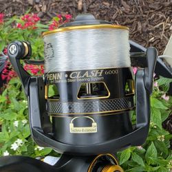 Penn Clash 6000/New Lines/Like New Okuma Rod 