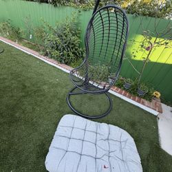 Hanging Egg Chair with Stand