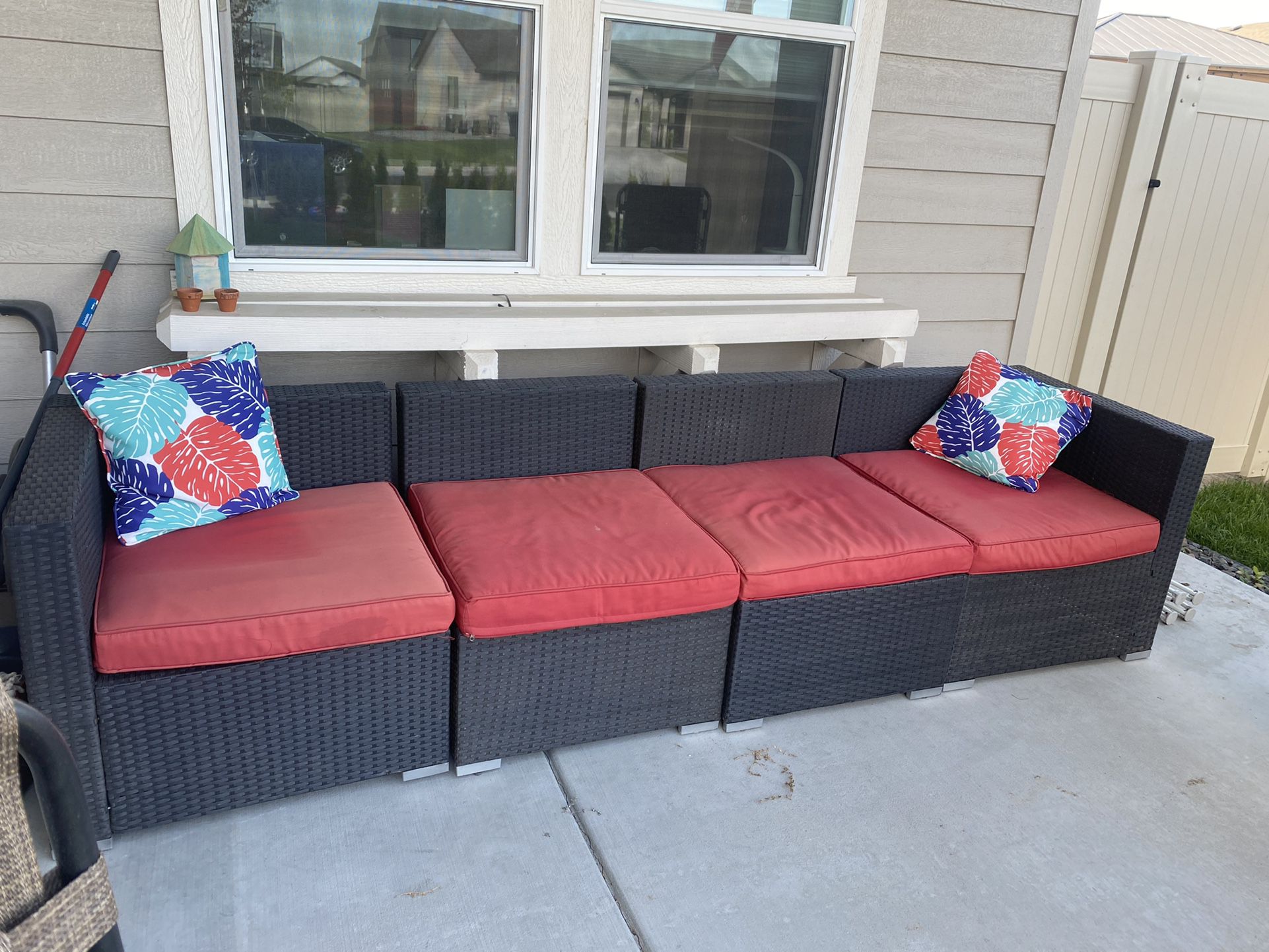 Red Outdoor Furniture 