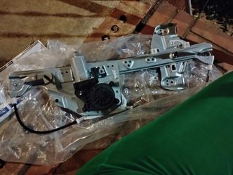 Driver side left  window regulator with motor