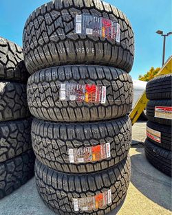 275/55/20 Vendo set de Tires nuevas con 50,000 millas de garantía