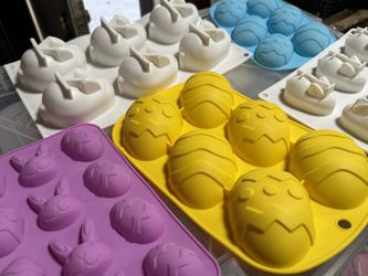 Easter Silicone MoldsAnd Fondant Stamps 