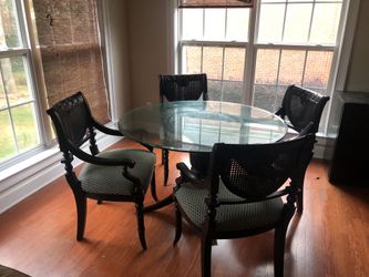 Breakfast table and chairs