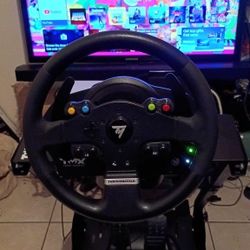 Thrustmaster Racing Wheel, Pedals And All-Metal Stand