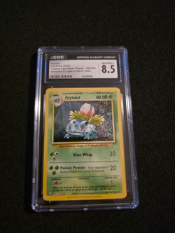 Cgc 8.5 ivysaur