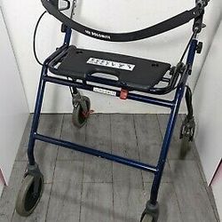 Dolomite  Heavy Duty 4-Wheel Folding Walker