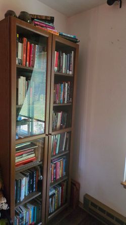 Two book cases