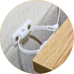 Furniture Straps Baby Proofing Anti-tip Wall Anchor Kits (12-pack) Cabinet Locks & Straps Protect Toddler and Pet from Falling Furniture,Adjustable Ch