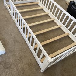 Bed Frame With Mattress 