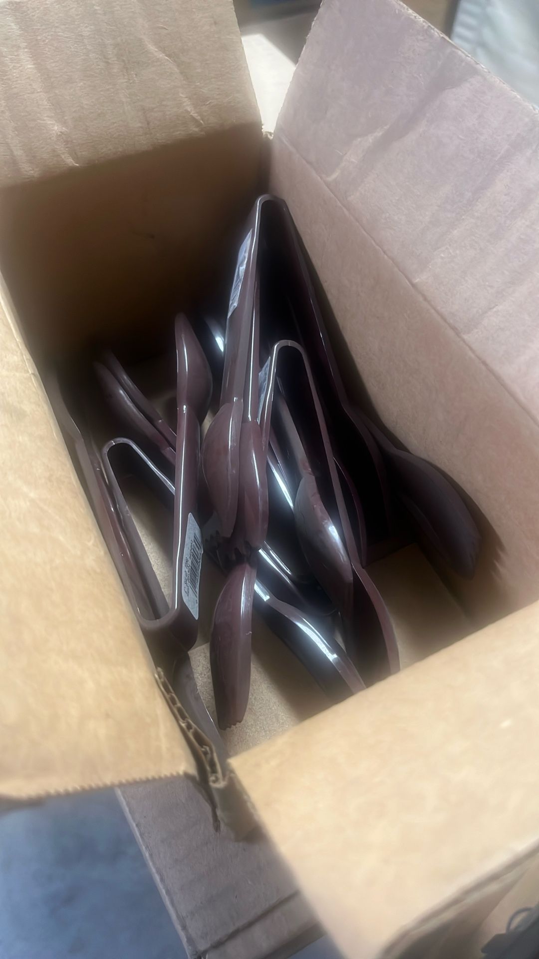 6” Salad Tongs/12 Box