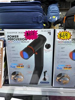 Sharper Image Power Percussion Hot+Cold Massager