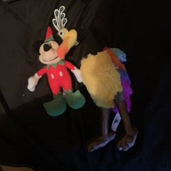 Disney Kevin Bird And Elf Mickey Mouse