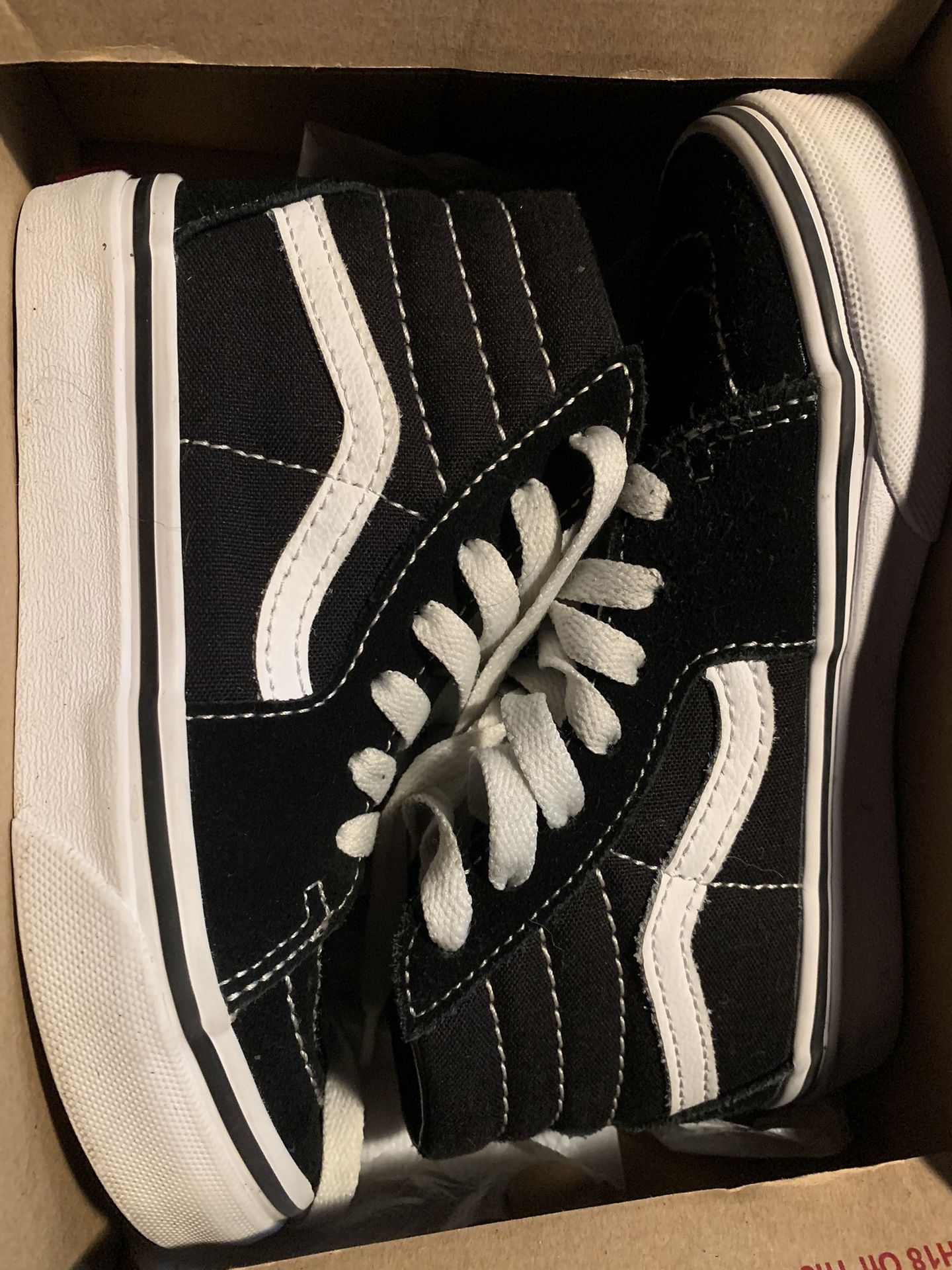 Hi Top vans 12c