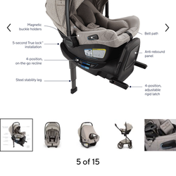 Nuna Nuna PIPA™ aire RX Infant Car Seat & Base