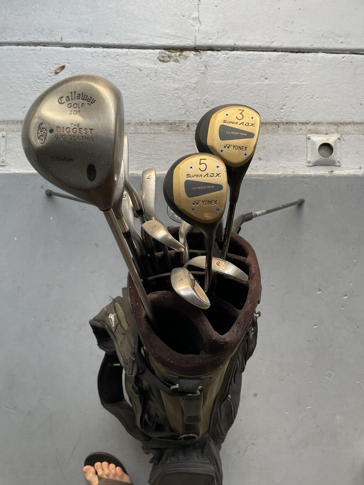 Golf Clubs with Bag 