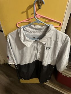 Raiders Short Sleeve Windbreaker Jacket