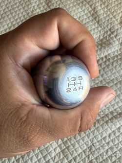 5 speed weighted shift knob