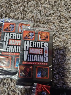 2010 Marvel Rittenhouse Heros And Villians Sealed Pack