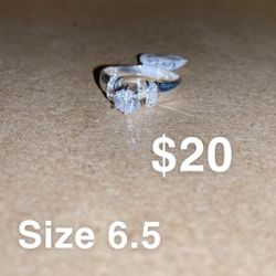Silver Ring Size 6.5