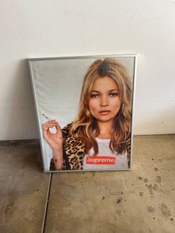 Kate Moss supreme poster