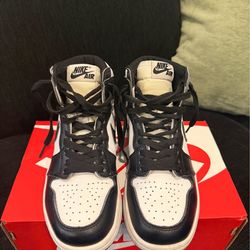 Retro High Black and White Jordans