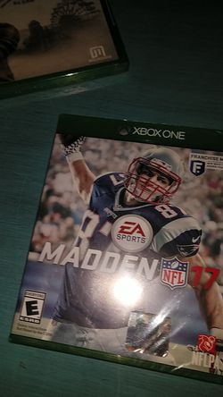 Xbox one game madden 17
