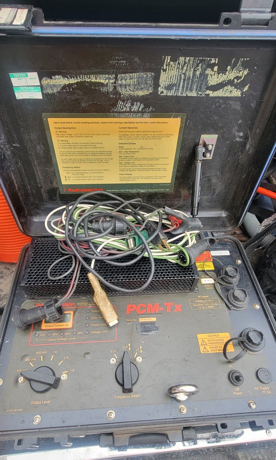 Pcm-TX Radiodetection