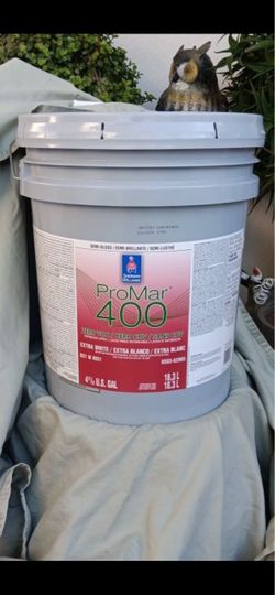 5 Gallon Promar 400 Semigloss Extra White