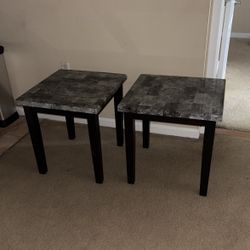 Two Side End Tables 