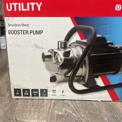 Water Pump 1hp 13gpm 115 Volts