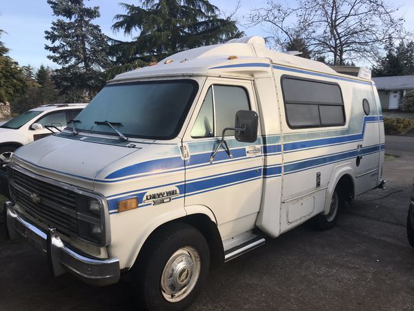 1984 G30 Chevy Champion camper van. for Sale in Lacey, WA - OfferUp