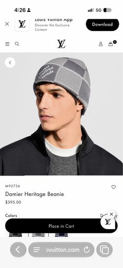 Lv scarf and Beenie
