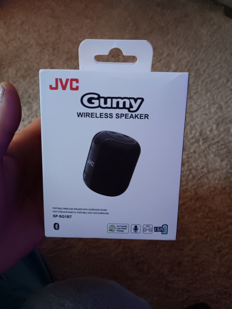 Jvc Gummy Bluetooth Speaker And Headphones