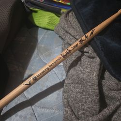 Breaking Benjamin Signed Drumstick 