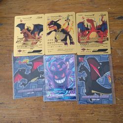 Rare Fan Art Charizard And Gangar 