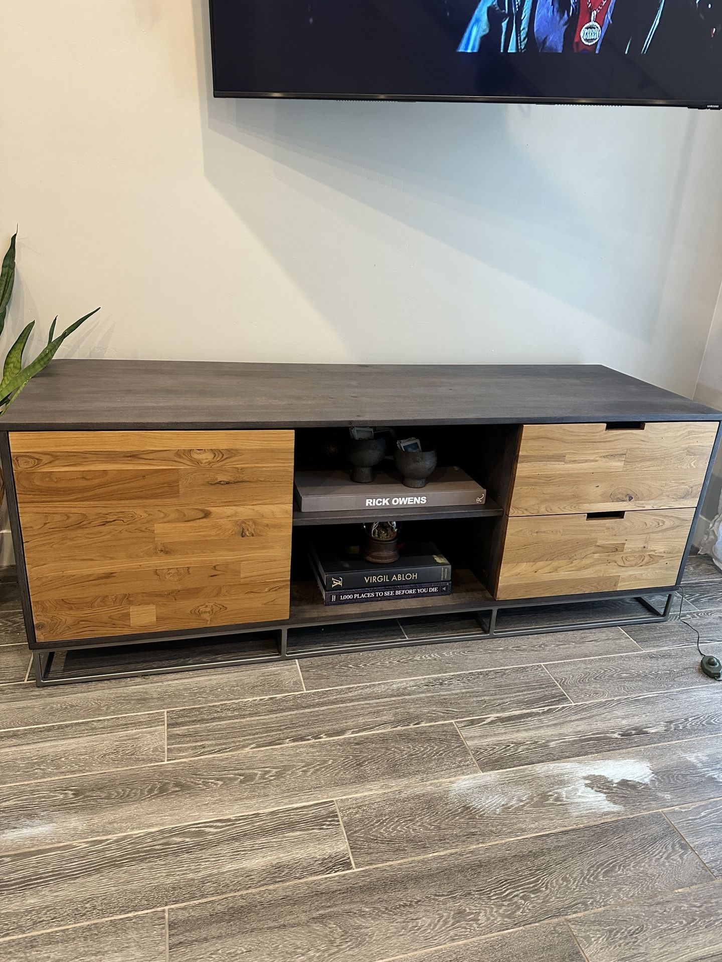 CB2 Crate and Barrel Congo Large Media Credenza